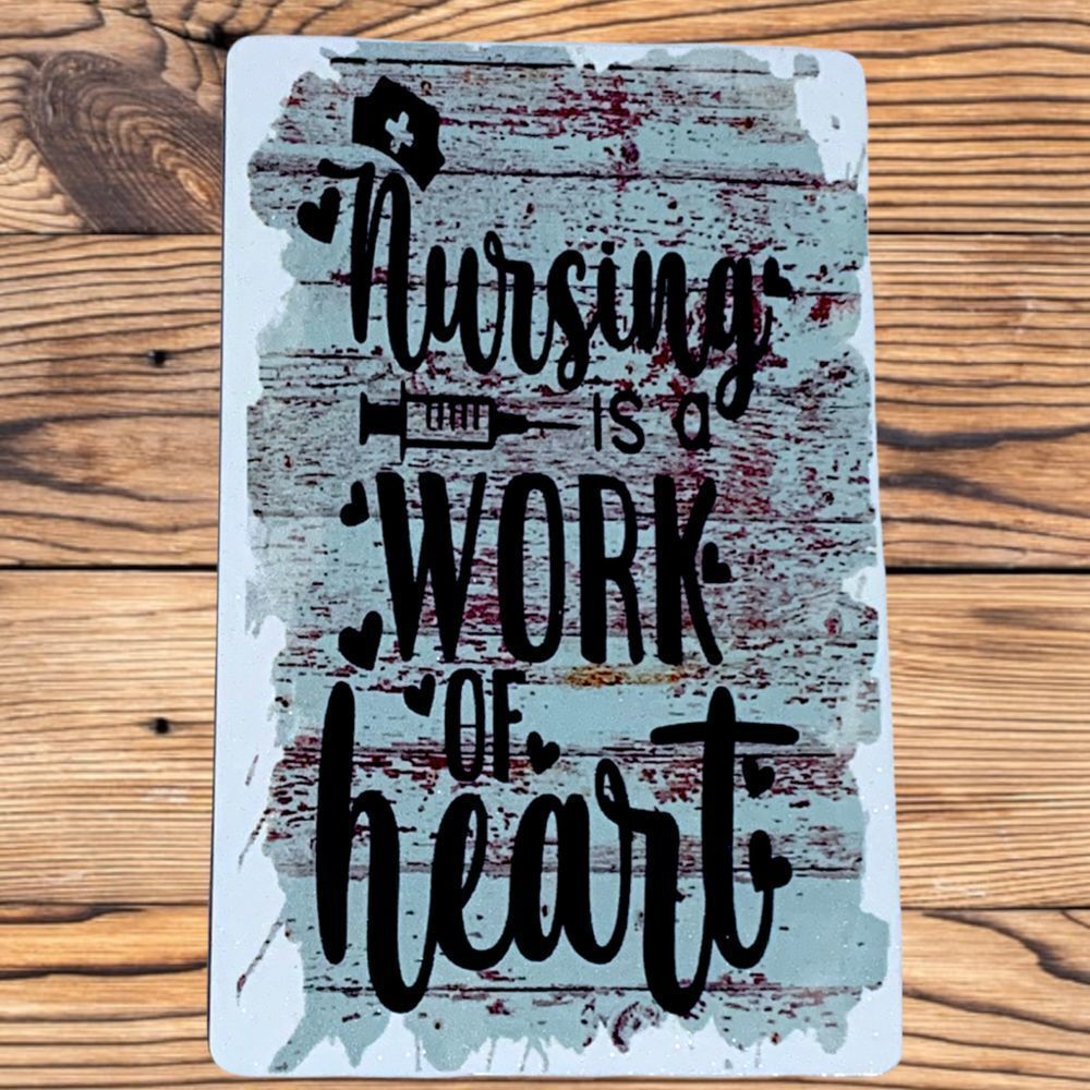 Nursing is a Work of Heart Magnet